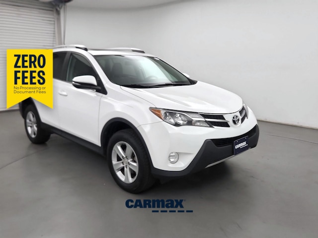 White 2014 Toyota RAV4 XLE SUV / Crossover Front-Wheel Drive Automatic