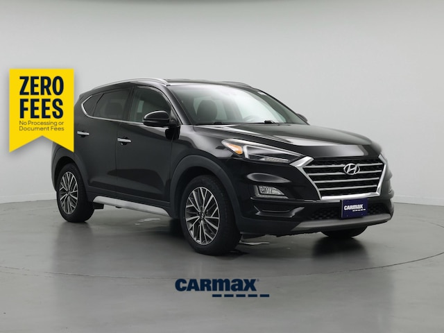 Black 2021 Hyundai Tucson SUV / Crossover All-Wheel Drive Automatic