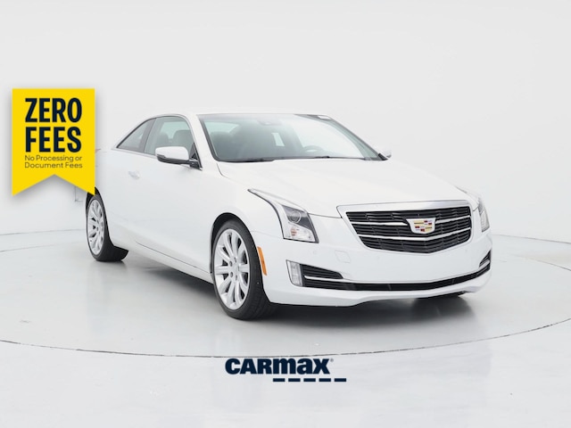 White 2019 Cadillac ATS Coupe 2.0T Luxury RWD Coupe Rear-Wheel Drive Automatic