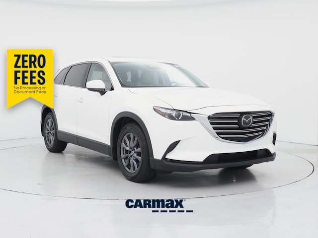 White 2021 Mazda CX-9 Touring FWD SUV / Crossover Front-Wheel Drive Automatic