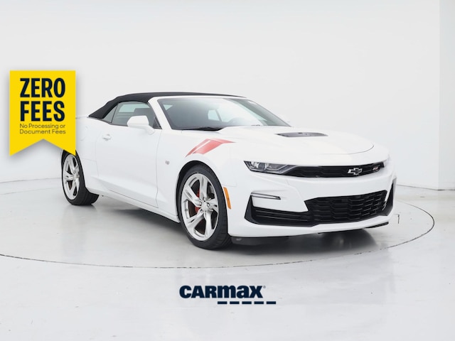 White 2023 Chevrolet Camaro Convertible Rear-Wheel Drive Automatic
