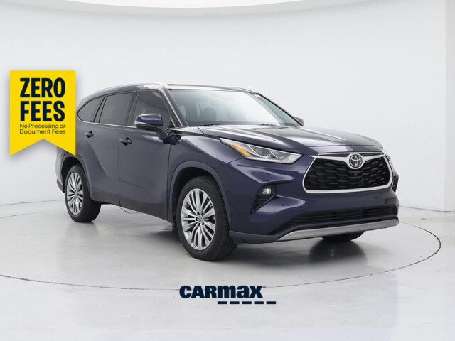 Blue 2023 Toyota Highlander SUV / Crossover Front-Wheel Drive Automatic