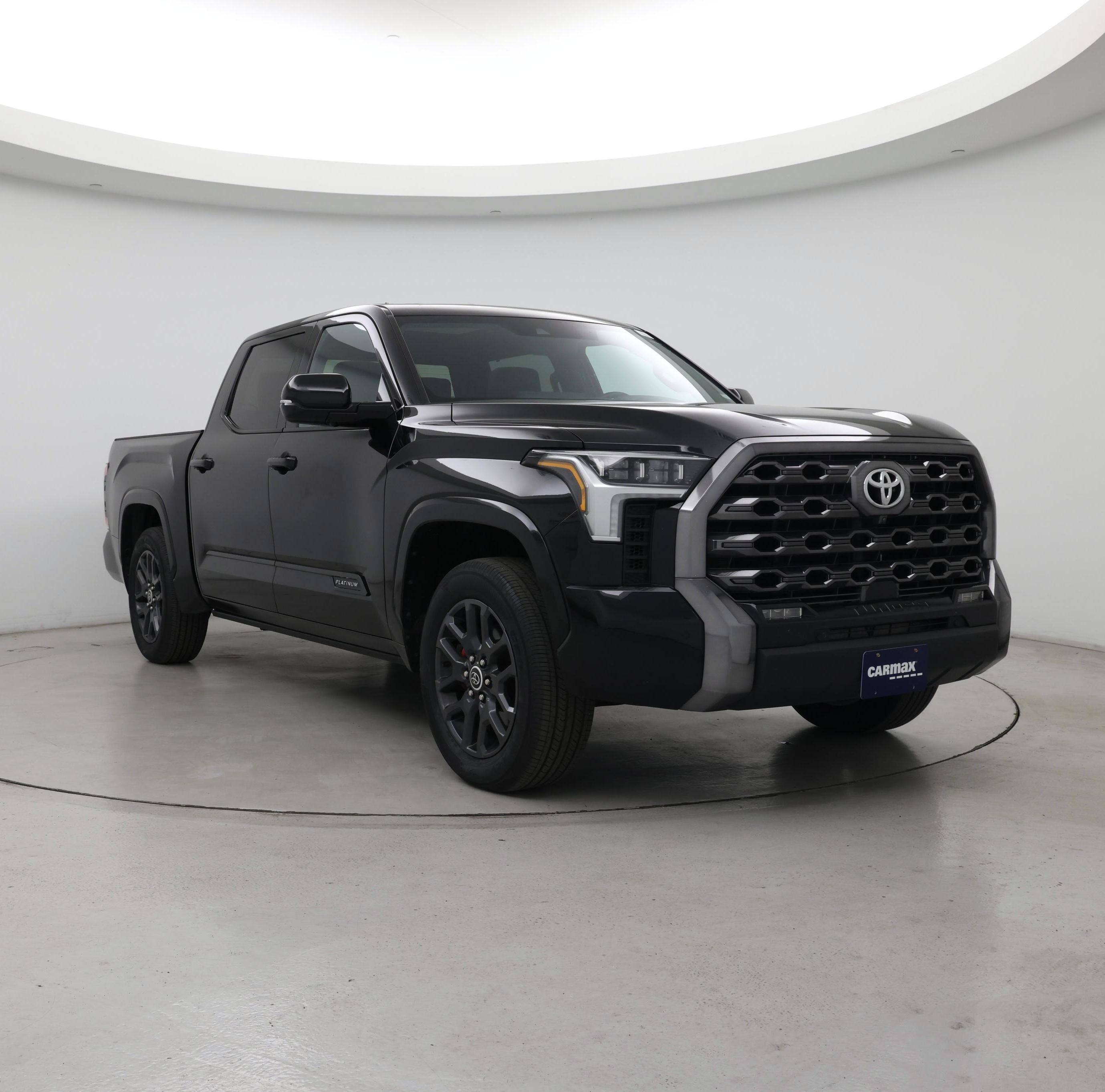 Black 2023 Toyota Tundra Pickup Truck Four-Wheel Drive Automatic