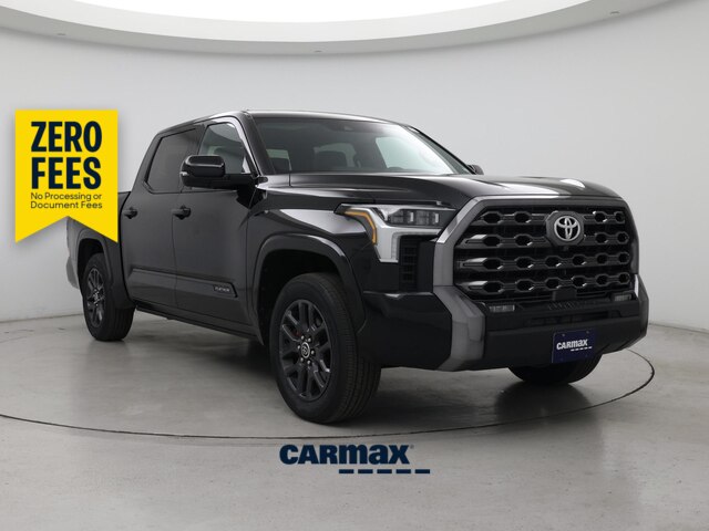 Black 2023 Toyota Tundra Pickup Truck Four-Wheel Drive Automatic