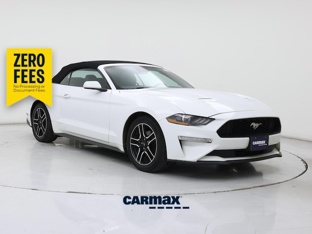 White 2023 Ford Mustang Convertible Rear-Wheel Drive Automatic