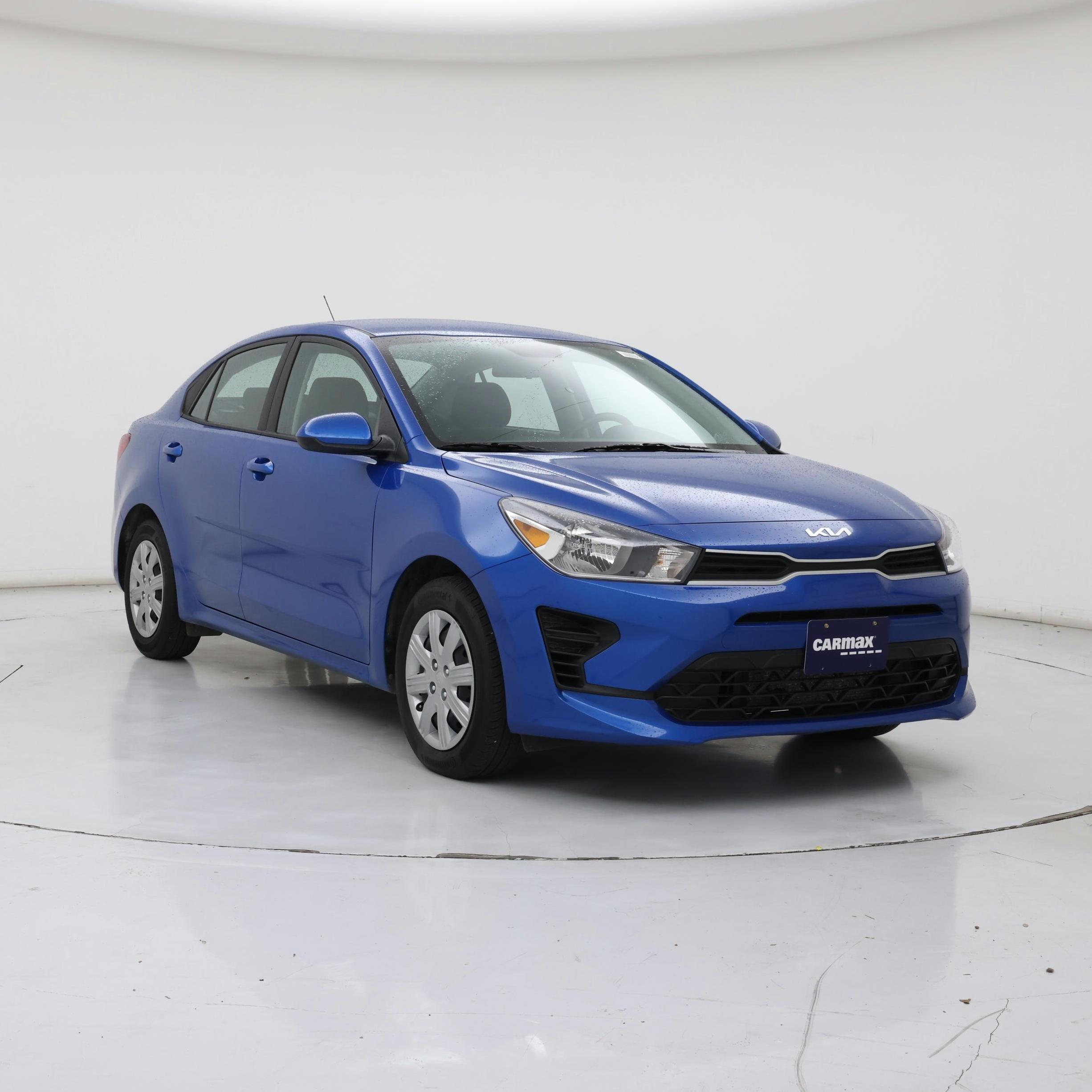 Blue 2023 Kia Rio Sedan Front-Wheel Drive Automatic
