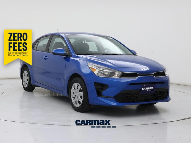 Blue 2023 Kia Rio Sedan Front-Wheel Drive Automatic