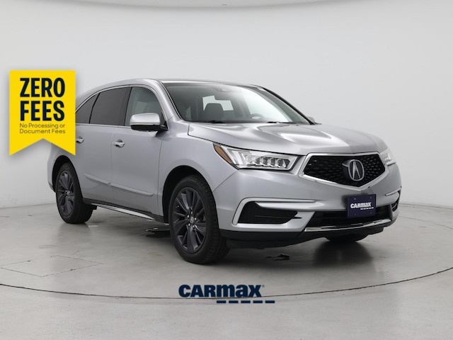 Silver 2018 Acura MDX SH-AWD with Technology Package SUV / Crossover All-Wheel Drive Automatic