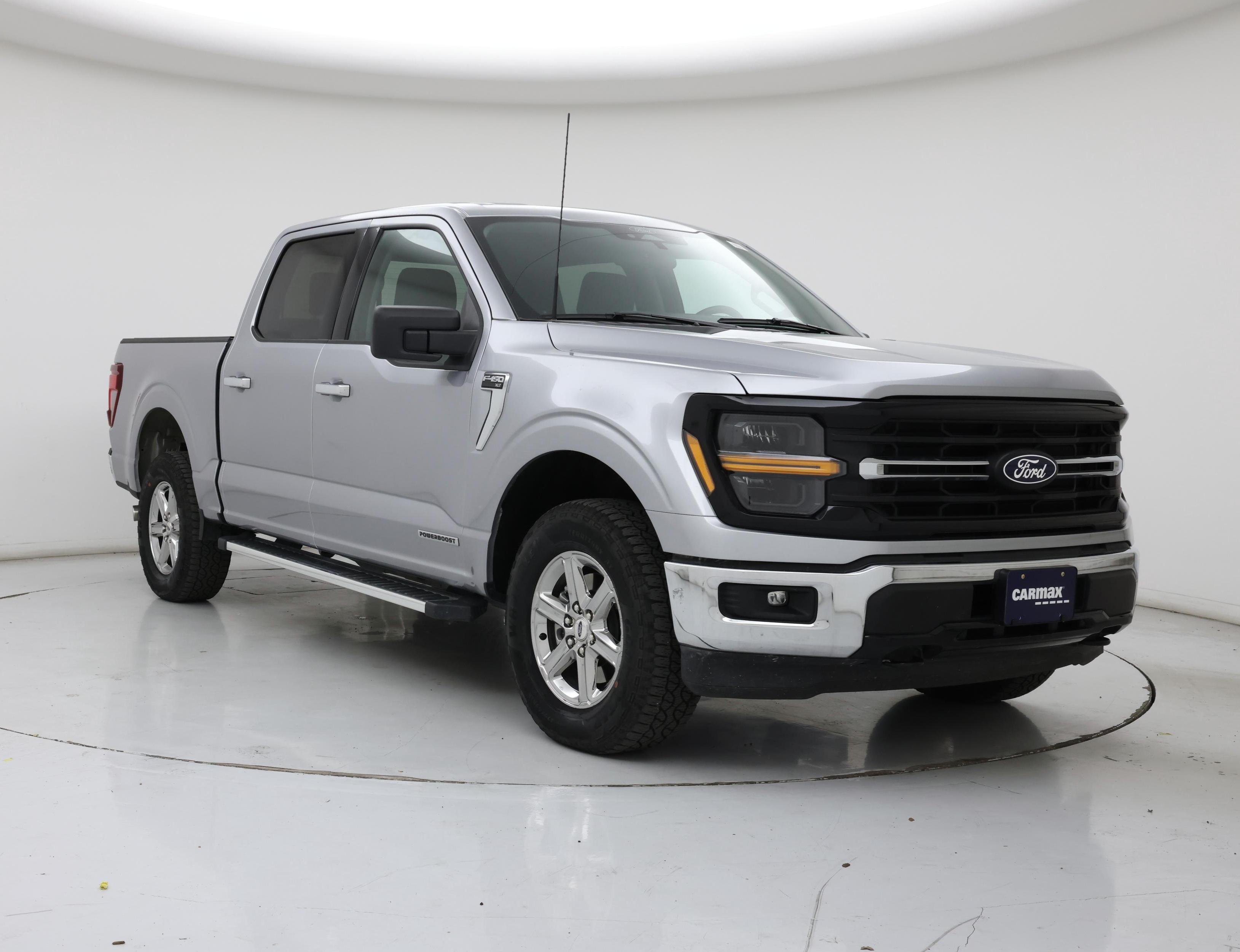 Silver 2025 Ford F-150 Pickup Truck Four-Wheel Drive Automatic