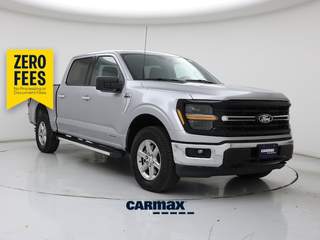 Silver 2025 Ford F-150 Pickup Truck Four-Wheel Drive Automatic