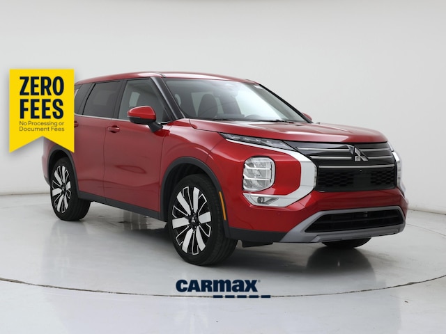 Red 2025 Mitsubishi Outlander SE FWD SUV / Crossover Front-Wheel Drive Automatic