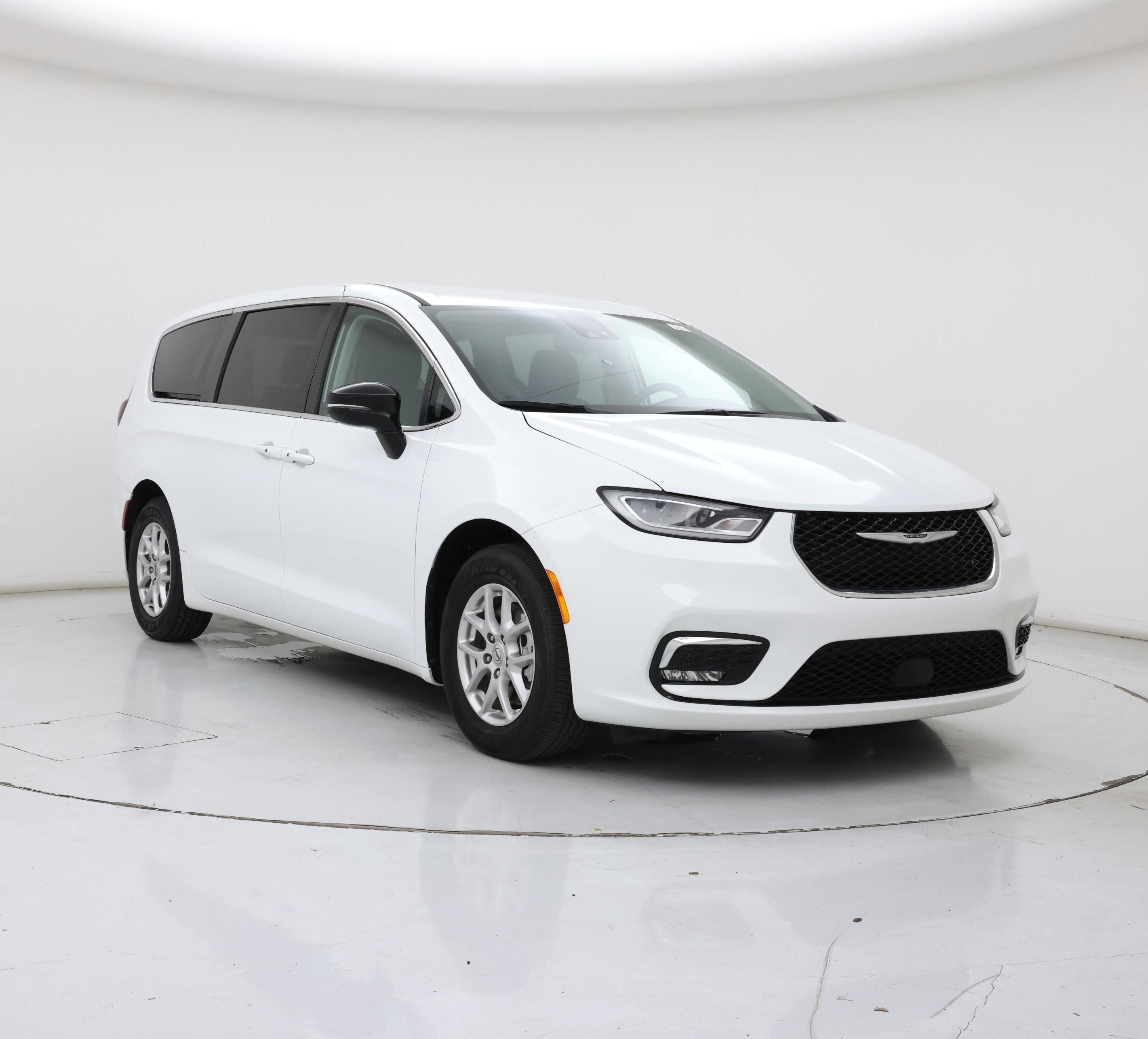 White 2024 Chrysler Pacifica Touring L FWD Minivan Front-Wheel Drive Automatic