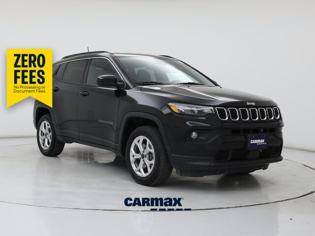 Black 2025 Jeep Compass SUV / Crossover Four-Wheel Drive Automatic