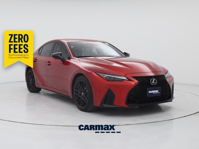 Red 2024 Lexus IS 500 F Sport Performance Premium RWD Sedan Rear-Wheel Drive Automatic