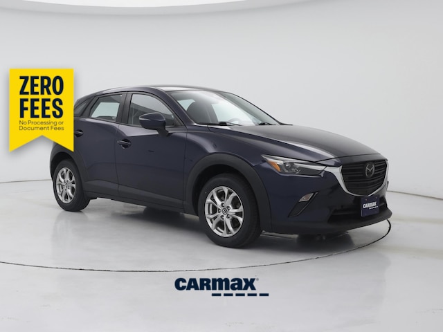 Blue 2021 Mazda CX-3 Sport AWD SUV / Crossover All-Wheel Drive Automatic