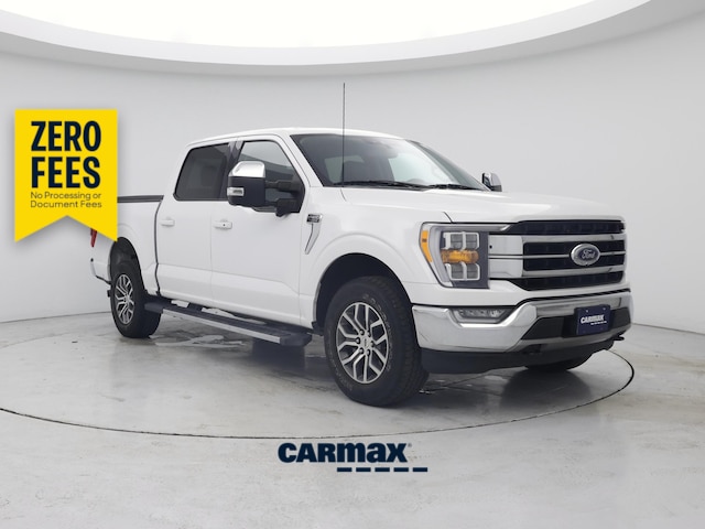 White 2021 Ford F-150 Pickup Truck Four-Wheel Drive Automatic