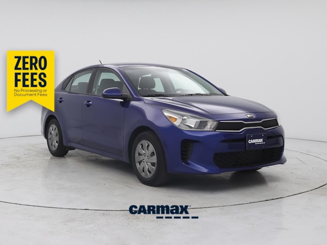 Blue 2020 Kia Rio Sedan Front-Wheel Drive Automatic