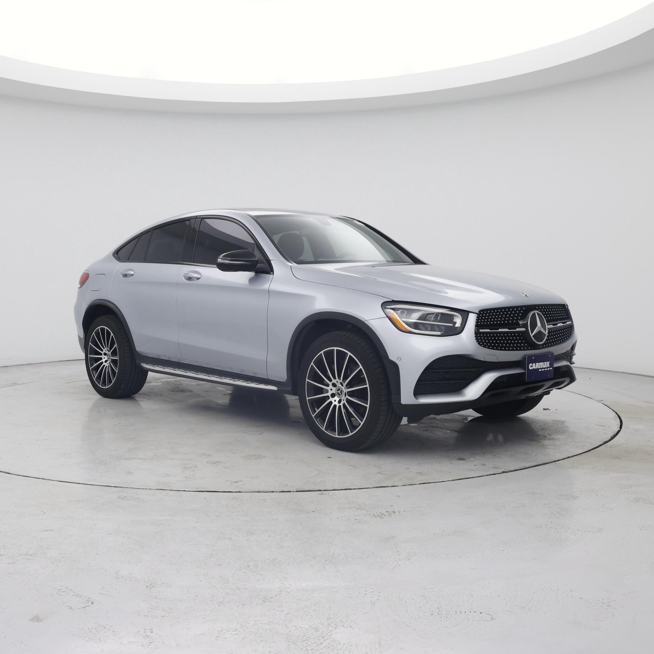 Silver 2021 Mercedes-Benz GLC 300 Coupe 4MATIC SUV / Crossover All-Wheel Drive Automatic