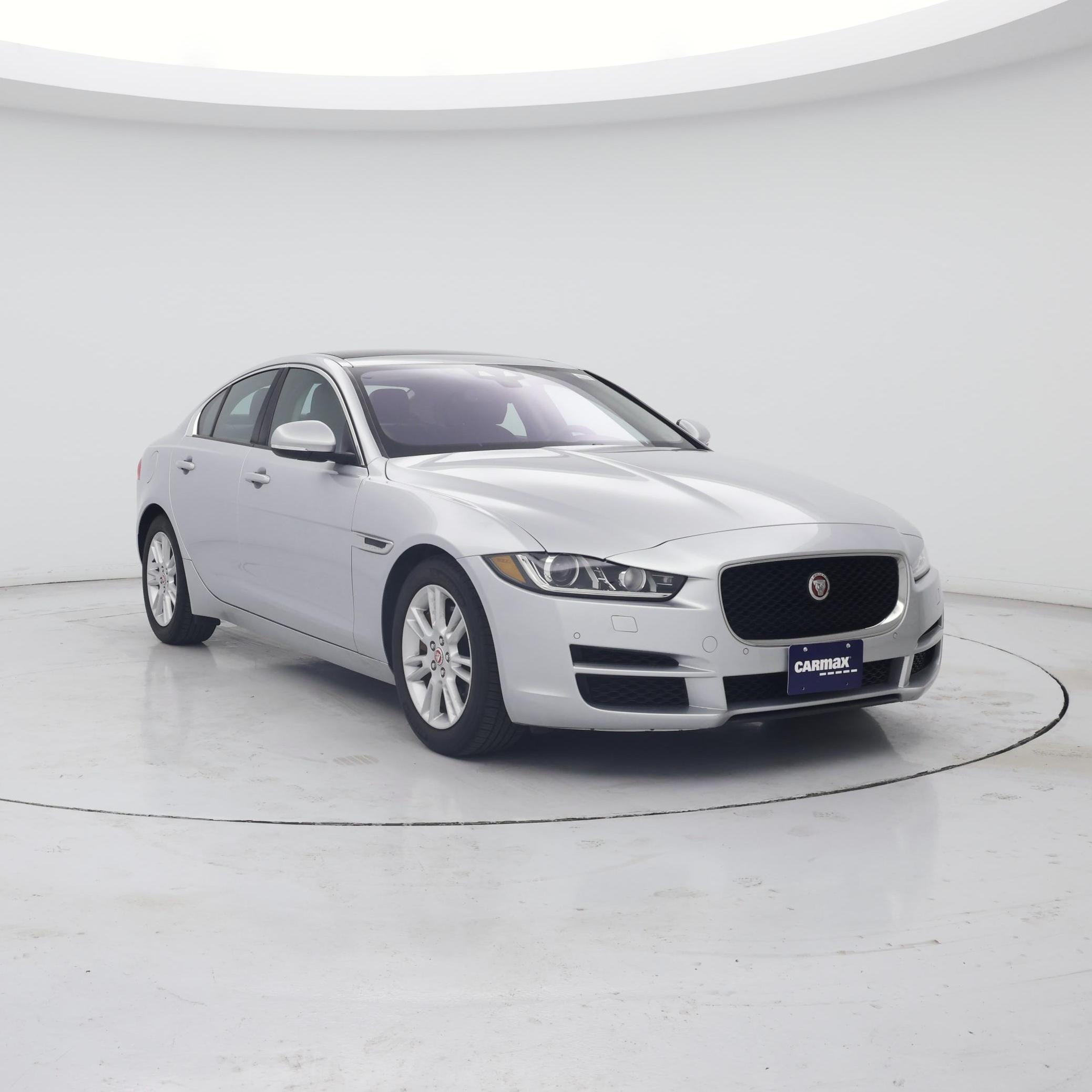 Silver 2018 Jaguar XE Sedan Rear-Wheel Drive Automatic