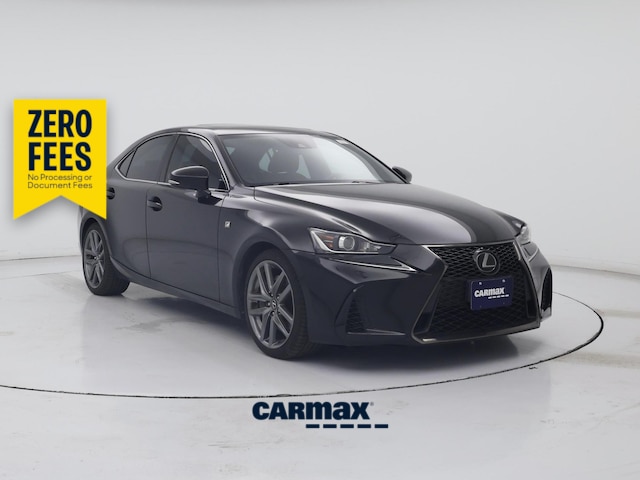 Black 2018 Lexus IS Sedan All-Wheel Drive Automatic