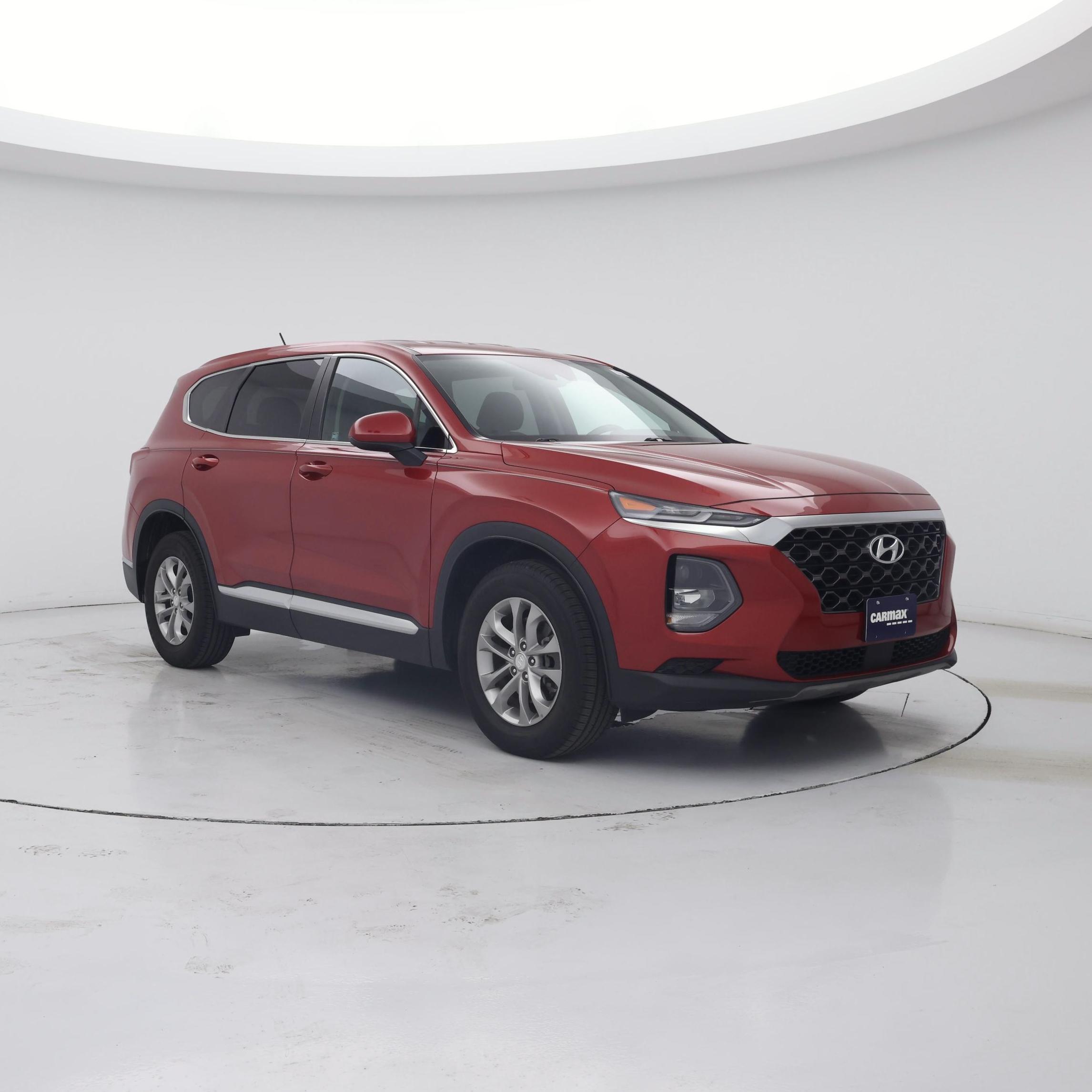 Red 2020 Hyundai Santa Fe SUV / Crossover All-Wheel Drive Automatic