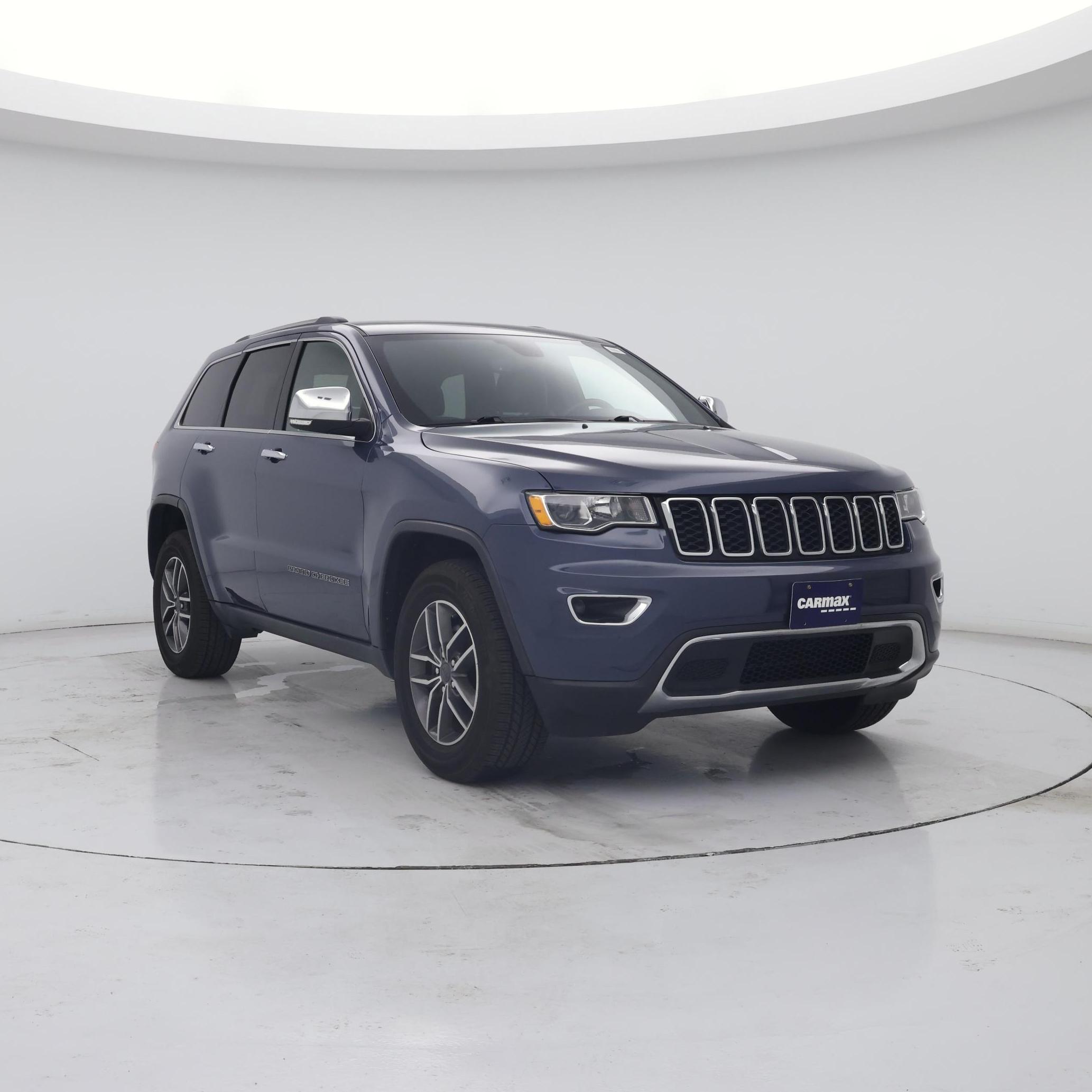 Blue 2019 Jeep Grand Cherokee SUV / Crossover Four-Wheel Drive Automatic