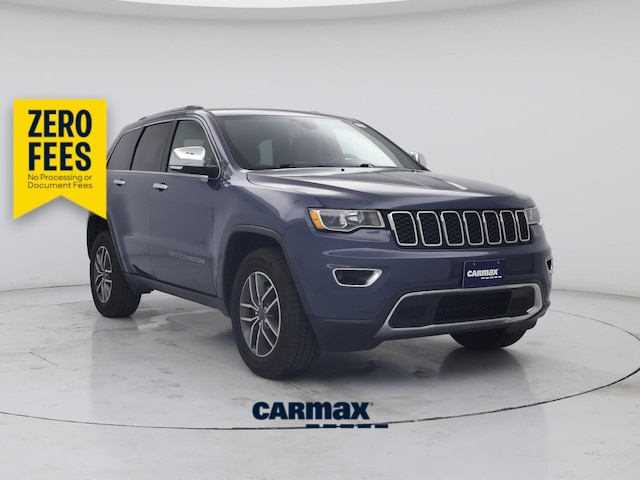Blue 2019 Jeep Grand Cherokee SUV / Crossover Four-Wheel Drive Automatic