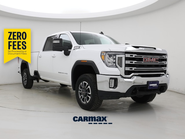 White 2023 GMC Sierra 3500HD SLE Crew Cab 4WD Pickup Truck Four-Wheel Drive Automatic