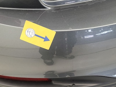 Bumper Rear Cosmetic Imperfection