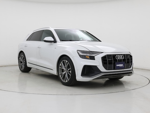 White 2021 Audi Q8 quattro Prestige 55 TFSI SUV / Crossover All-Wheel Drive Automatic