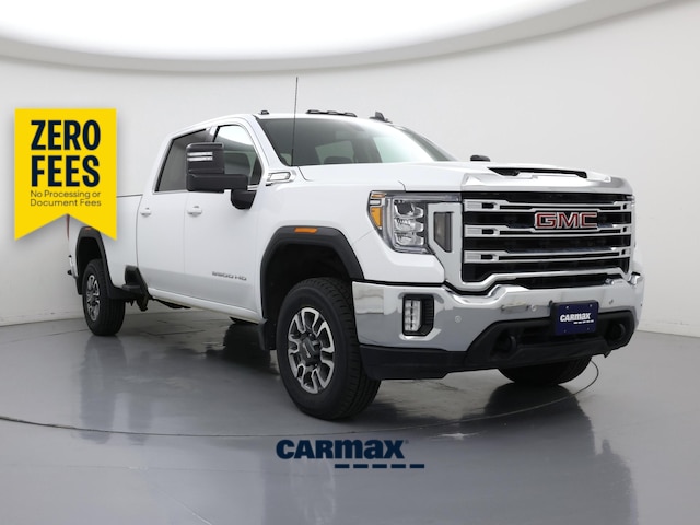 White 2023 GMC Sierra 3500HD Pickup Truck Four-Wheel Drive Automatic
