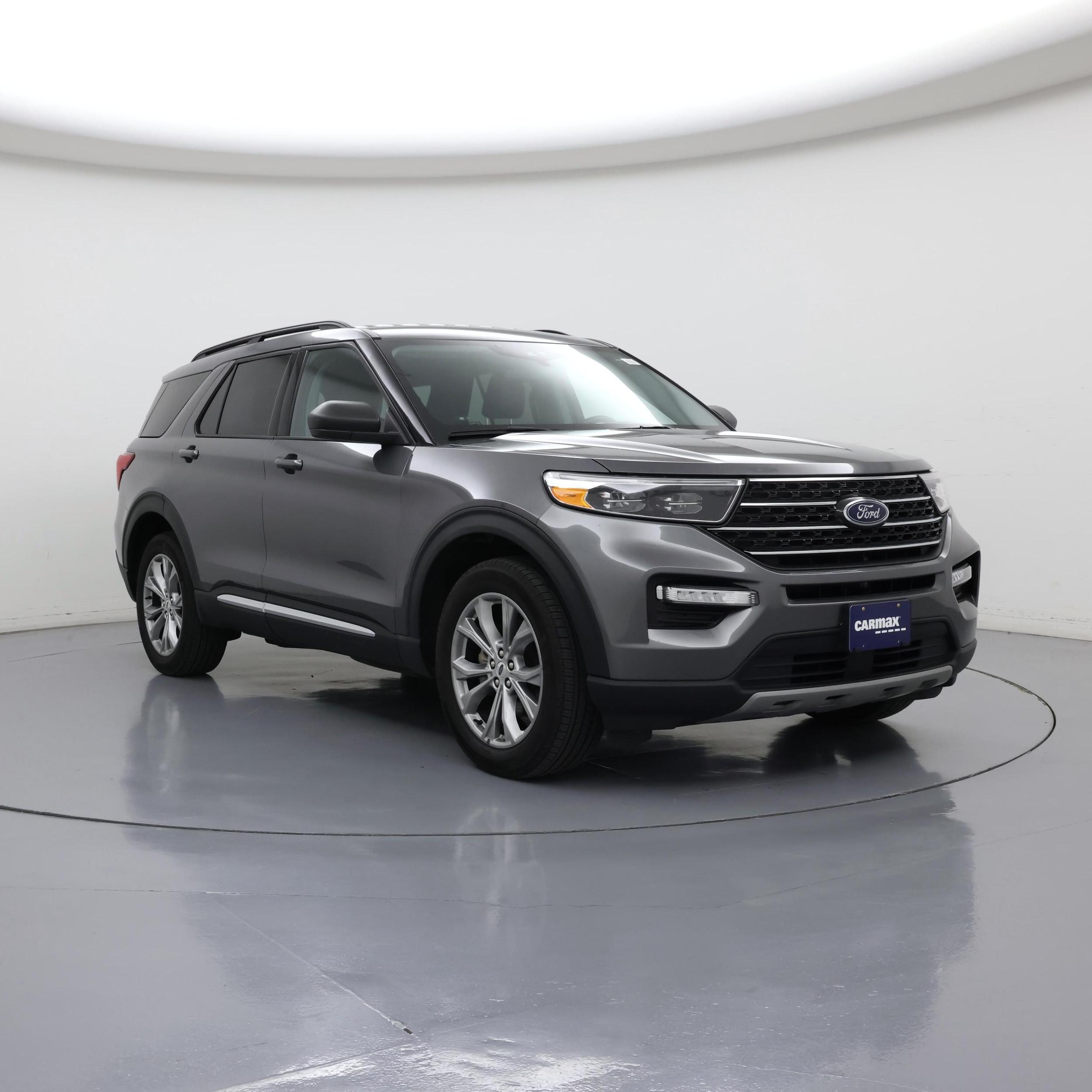 Gray 2022 Ford Explorer SUV / Crossover All-Wheel Drive Automatic