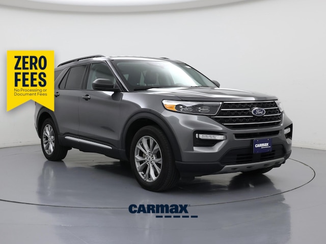 Gray 2022 Ford Explorer SUV / Crossover All-Wheel Drive Automatic