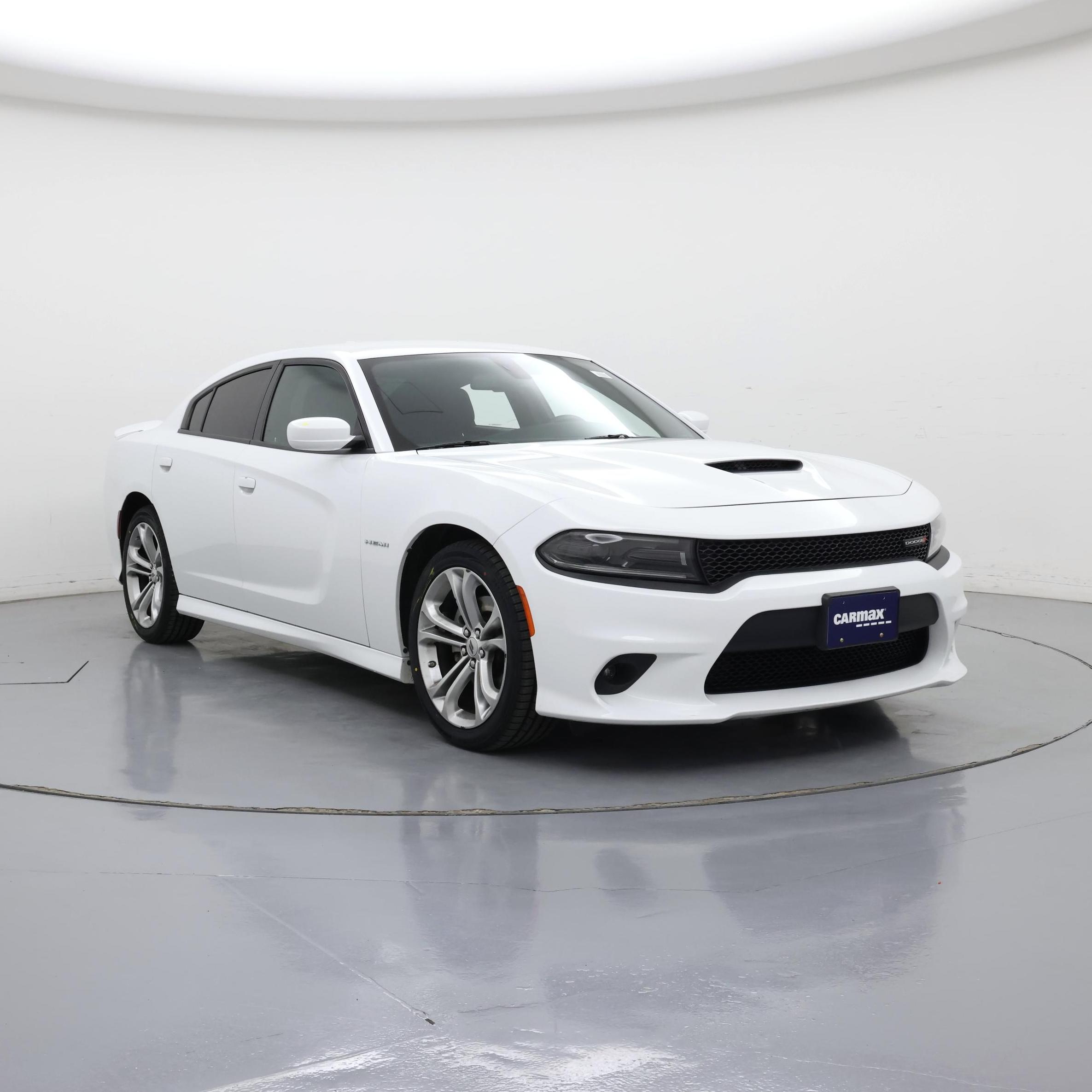 White 2022 Dodge Charger Sedan Rear-Wheel Drive Automatic