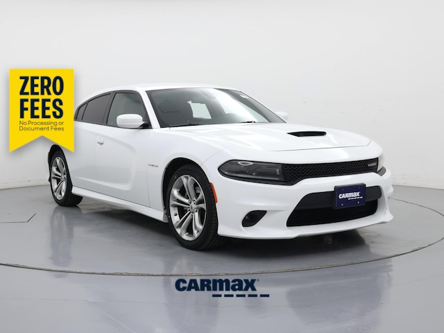 White 2022 Dodge Charger Sedan Rear-Wheel Drive Automatic