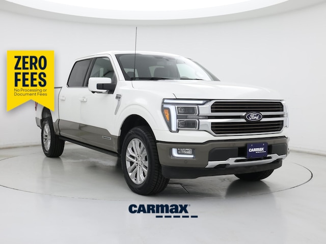White 2025 Ford F-150 Pickup Truck Four-Wheel Drive Automatic