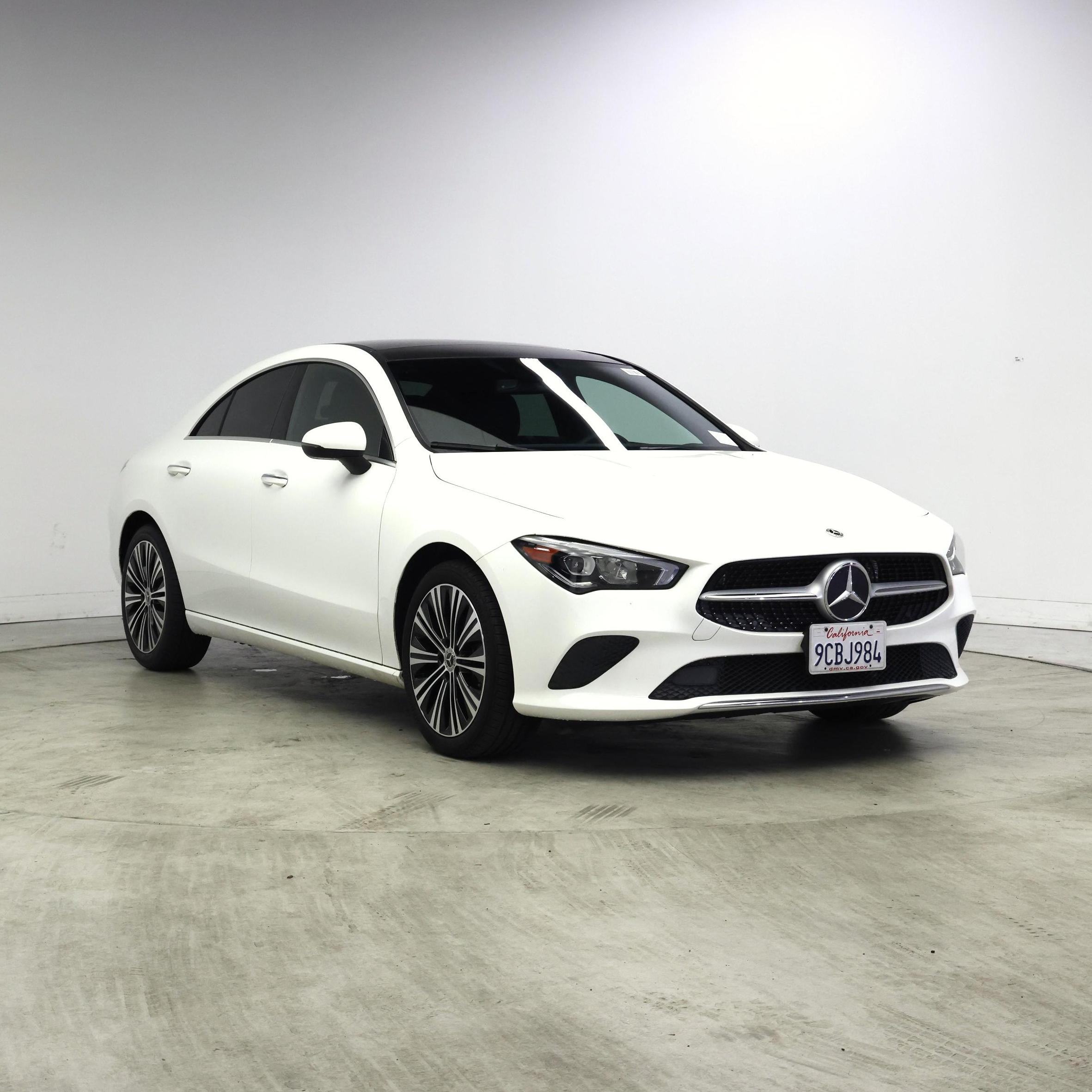 White 2022 Mercedes-Benz CLA Coupe Front-Wheel Drive Automatic