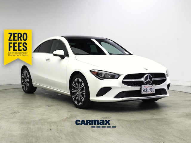 White 2022 Mercedes-Benz CLA Coupe Front-Wheel Drive Automatic