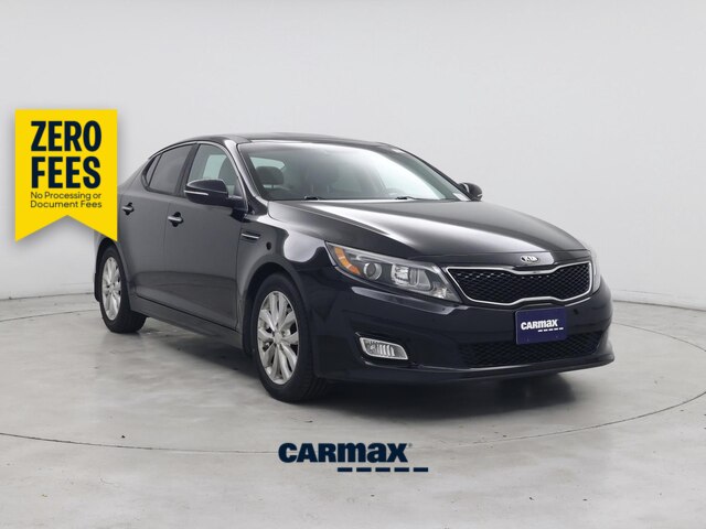 Black 2015 Kia Optima EX Sedan Front-Wheel Drive Automatic
