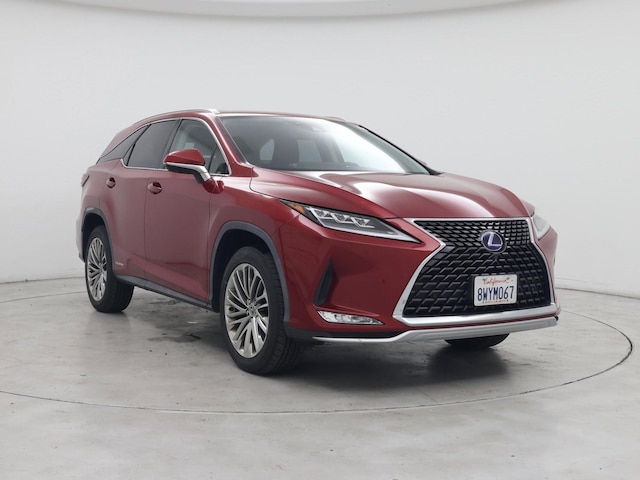 Red 2021 Lexus RX Hybrid 450hL Luxury AWD SUV / Crossover All-Wheel Drive Automatic