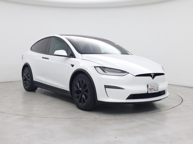 White 2022 Tesla Model X AWD SUV / Crossover All-Wheel Drive Automatic