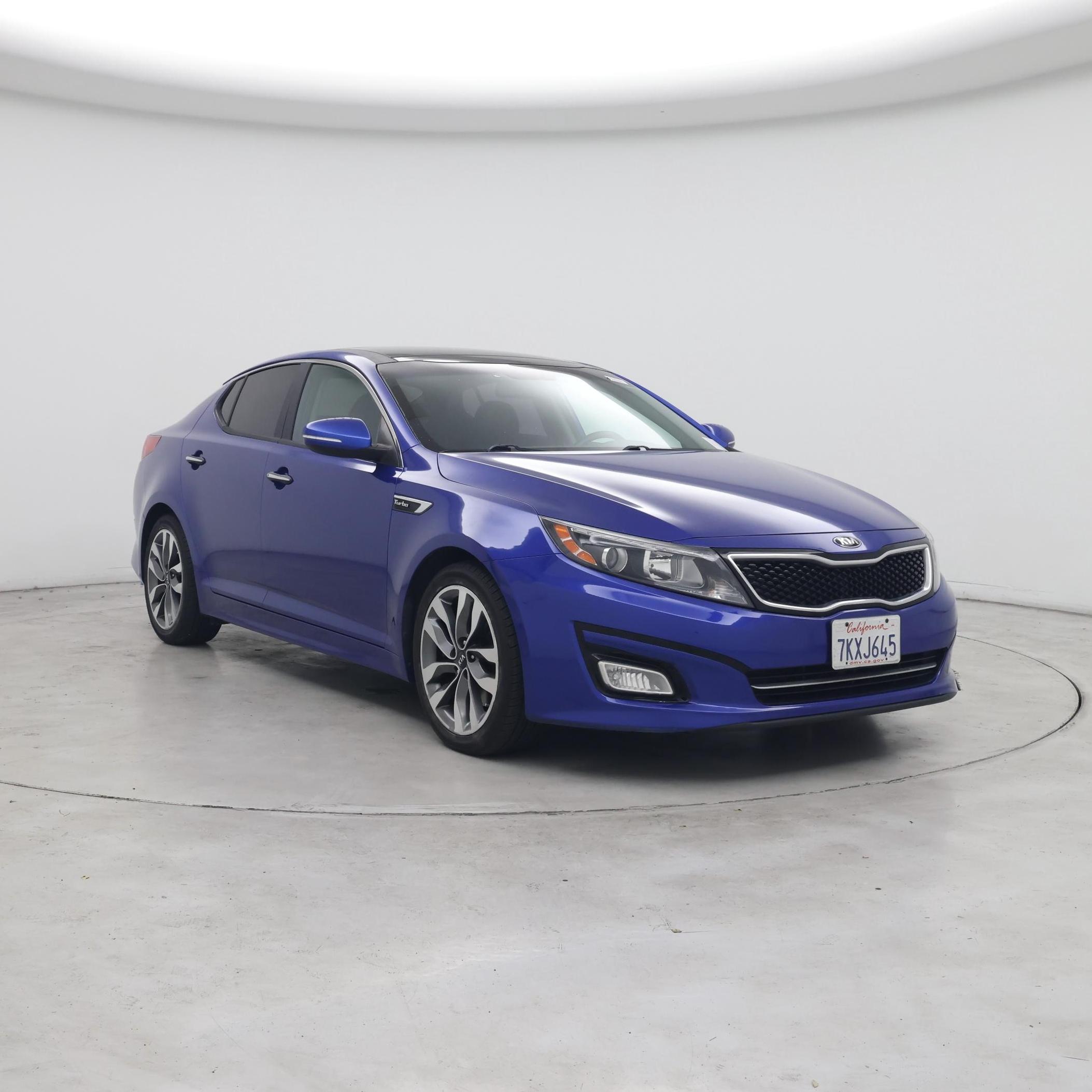 Blue 2015 Kia Optima Sedan Front-Wheel Drive Automatic