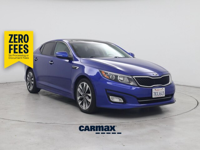 Blue 2015 Kia Optima Sedan Front-Wheel Drive Automatic