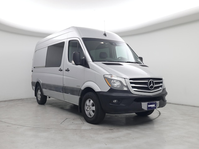 Silver 2015 Mercedes-Benz Sprinter 2500 144 WB Crew Van RWD Van 4X2 Automatic