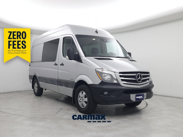 Silver 2015 Mercedes-Benz Sprinter 2500 144 WB Crew Van RWD Van 4X2 Automatic