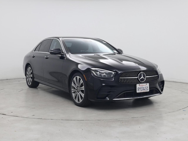 Black 2021 Mercedes-Benz E-Class E 350 RWD Sedan Rear-Wheel Drive Automatic