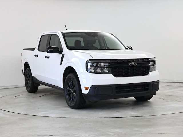 White 2024 Ford Maverick XLT SuperCrew AWD Pickup Truck All-Wheel Drive Automatic