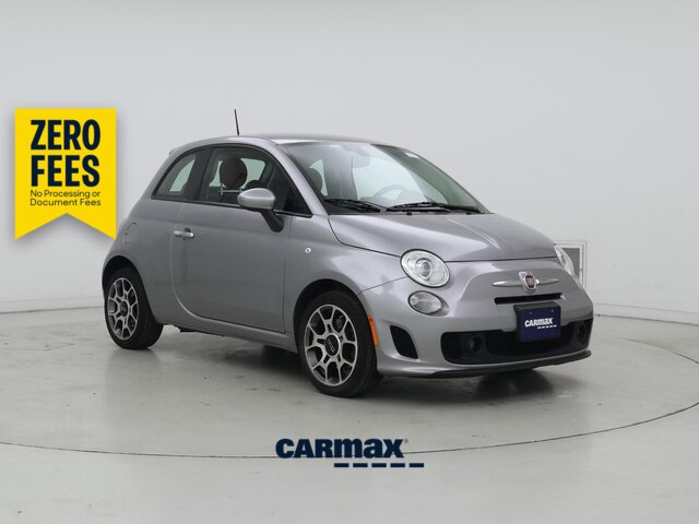 Silver 2018 FIAT 500 Hatchback Front-Wheel Drive Automatic