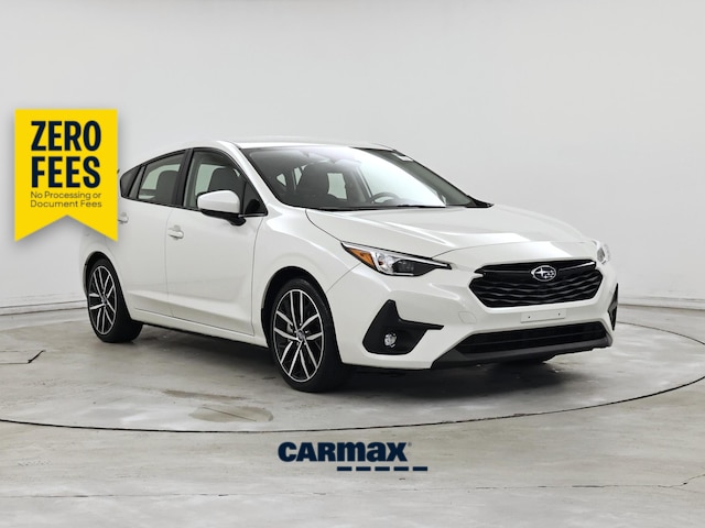 White 2025 Subaru Impreza Sport AWD Wagon All-Wheel Drive Automatic
