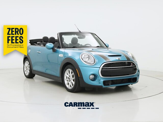 Blue 2017 MINI Cooper Convertible Front-Wheel Drive Automatic